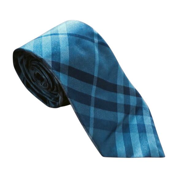 Burberry Blue Tie - Picture 1 of 8